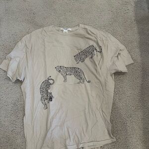 Project Social T Beige Graphic T-Shirt